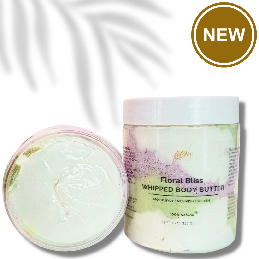 Whipped Body Butter- Floral Bliss - Gem Beauty Collection