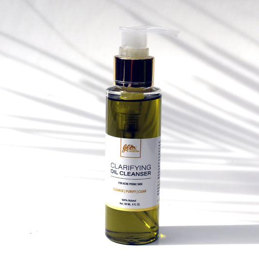 Clarifying Oil Cleanser - For Acne Prone Skin - Gem Beauty Collection